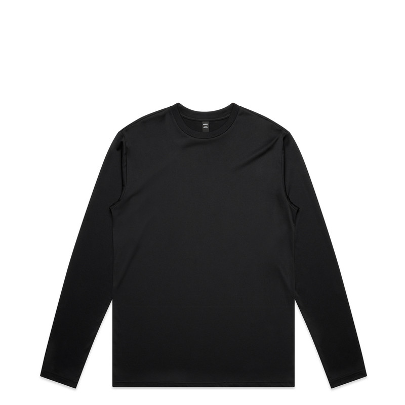 Women's Maple Active L/S Tee in Black