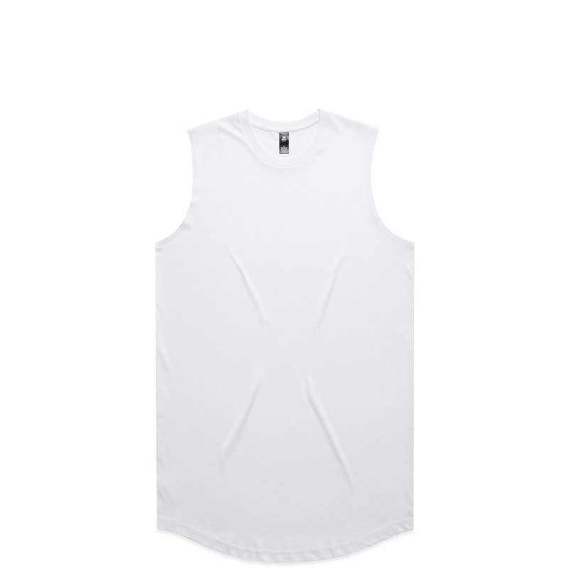Staple Curve Tank in White