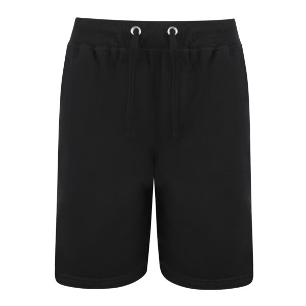 Campus Shorts in Deep Black