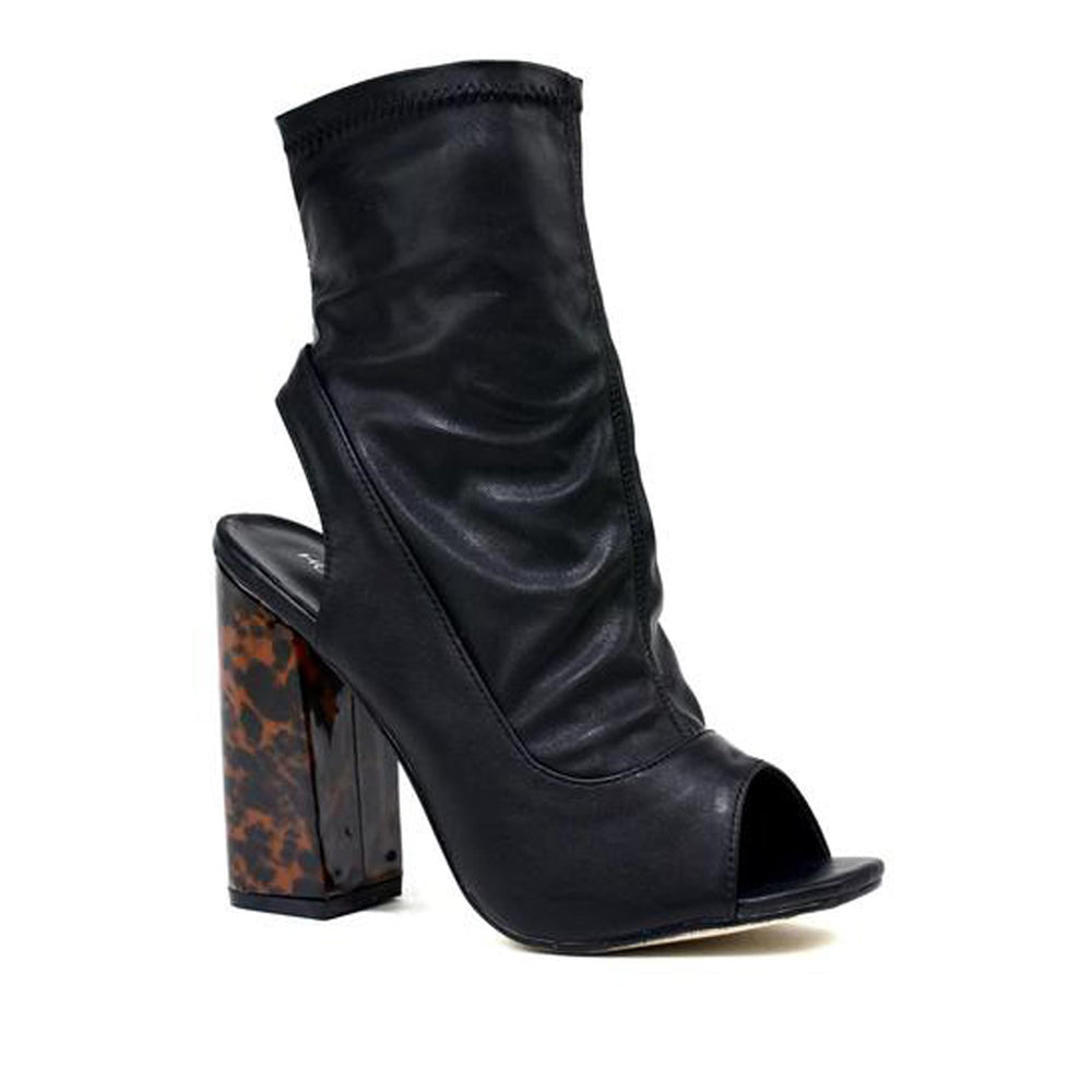 Women’s Boots LBO-5632 in Black PU