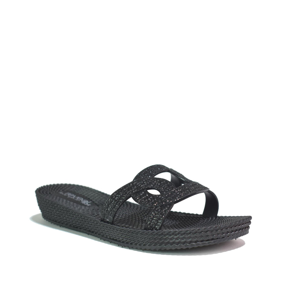 Women’s Slides & Flip-flops LSL-8625 in Black