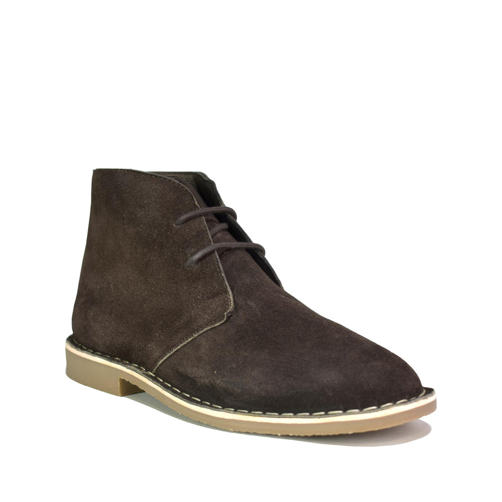Men’s Boots MBO-8761 in Brown Suede