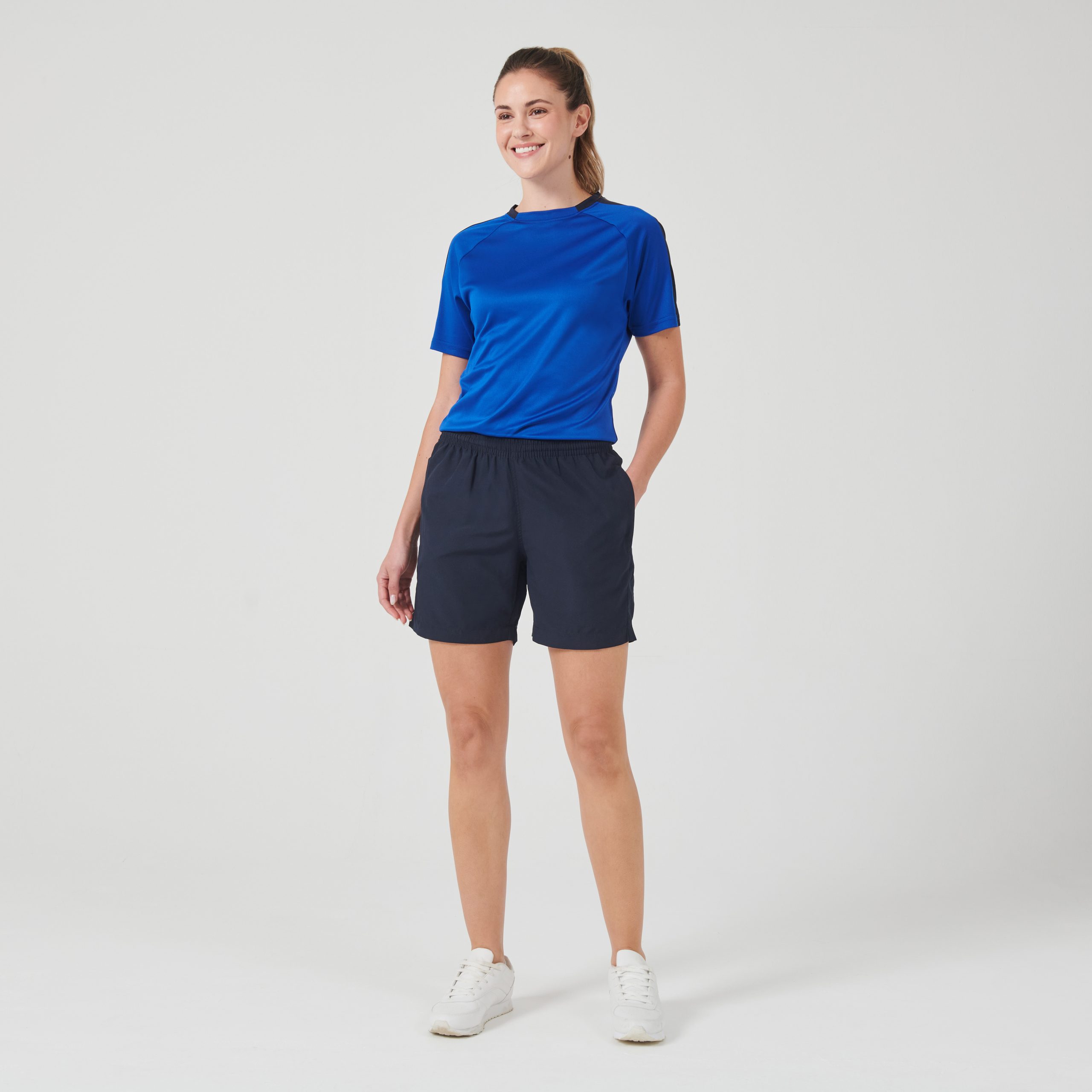 Ladies’ Microfibre Shorts in Navy