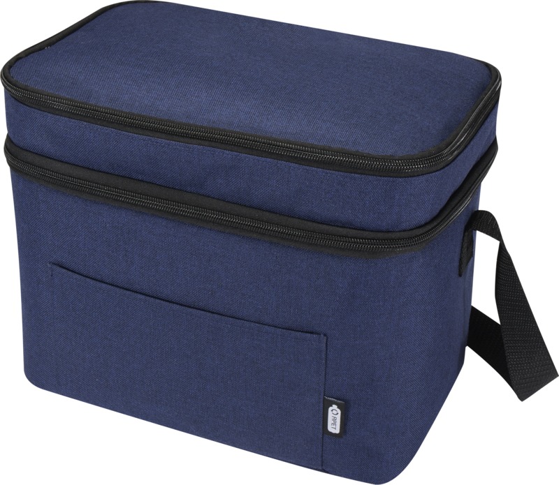 Tundra GRS RPET double compartments cooler bag 13L in Heather navy
